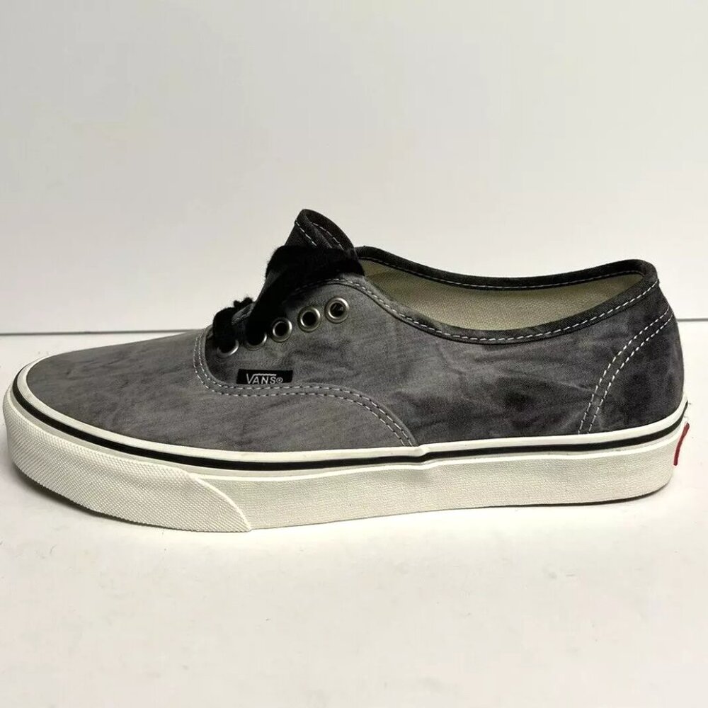 Vans Authentic Denim Gray Sneaker Womens Size 10 M
